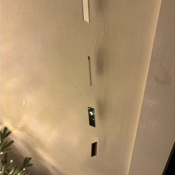 Kurt Adler 9 ft Mirror Garland Rectangle - Picture 3 of 6